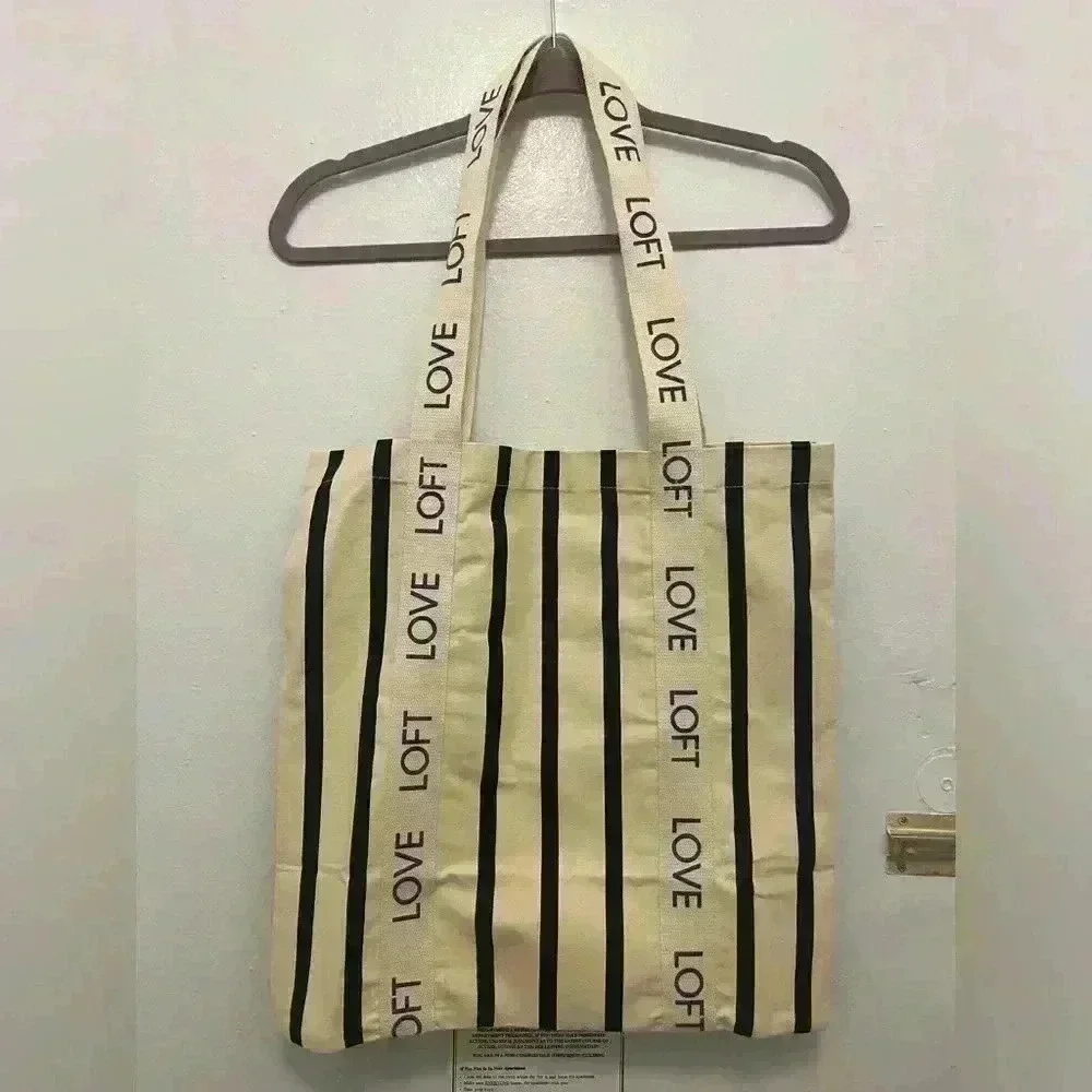LOFT striped canvas